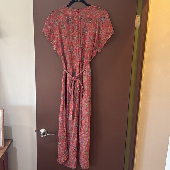 REFORMATION Floral Deep V Maxi Dress - Picture 4 of 6